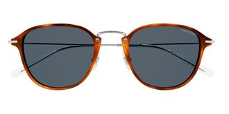 Montblanc MB0155S Asian Fit 006 Mens Sunglasses Tortoiseshell Size 51