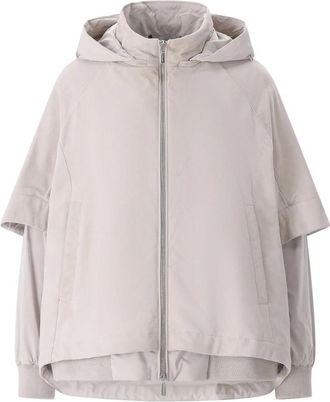 Moorer Light Jacket - Dames - Zomerjassen - Grijs - M - Leer - Jassen