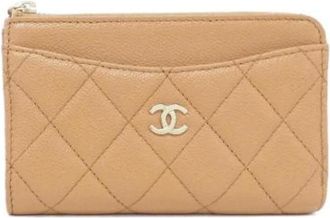 Chanel Portacarte da lavoro Pre-owned - - Pre-owned - Donna - Beige - ONE SIZE