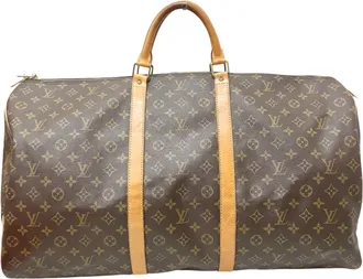 Louis Vuitton Brown Monogram Canvas Boston Bag (Pre-Owned)