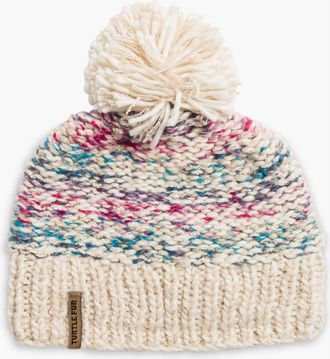 Turtle Fur Firefly Pom Winter Hat in Natural at Nordstrom