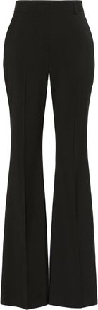 Sportmax Tailored Wide Leg Trousers with High Waist and Structured Crease