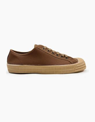 Novesta Mens Novesta Star Master Canvas Trainers - Brown - Size: 10