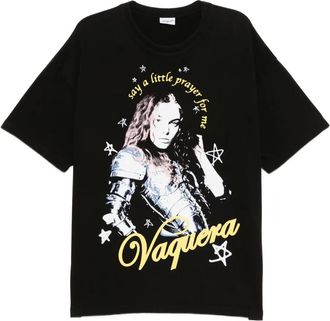 Vaquera T-shirt met grafische print - Zwart