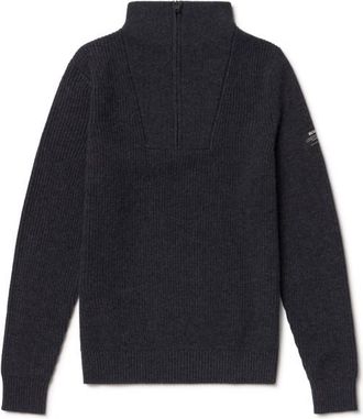 Ecoalf Meye Knit Wollpullover f&uuml;r Herren | schwarz