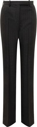 Tom Ford Slim-fit Broeken - Dames - Wijde Broeken - Zwart - XS - Broeken