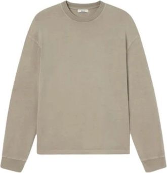 A Gold E Gewassen Grijze Longsleeve Tee - Heren - Sweatshirts - Grijs - XL - Katoen - Hoodies & sweatvesten