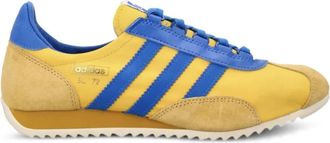 adidas Retro Stijl Sneakers in Goud/Blauw - Heren - Skateschoenen - Geel - 43 1/2 EU - Fitness