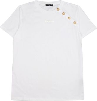 Balmain camisetas y polos blancos