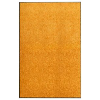Berkfield Home Doormat Washable Orange 120x180 cm