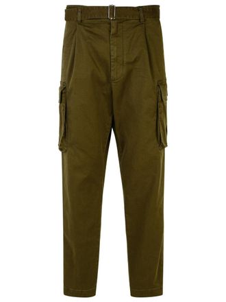 パンツ Dsquared Army Green Stretch Cotton Cargo Pant DSQUARED2 | Military green Men's Casual Pants | YOOX