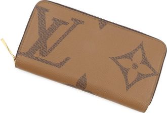 Louis Vuitton Black Noir Monogram Reverse Long Wallet (Bi-Fold) (Pre-Owned)