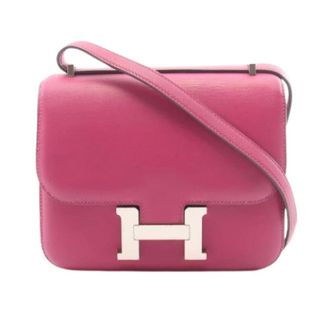Herm&egrave;s Pre-owned Vintage Shoulder Bag - Dames - Pre-owned - Roze - Maat: ONE Size Leer