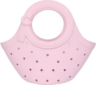 Crocs Medium EVA Tote Bag with Round Handle & Soft Touch Buckle in Pink Milk at Nordstrom