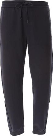 Emporio Armani Navy Blue Logo Joggingbroek - Heren - Sweatpants - Blauw - XS - Katoen - Broeken