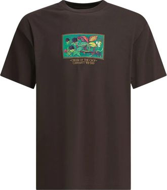 Carhartt Work in Progress Cream Of The Crop T-shirt - men - Cotton - S - Brown
