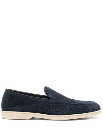 Doucal's Su&egrave;de derby schoenen - Blauw