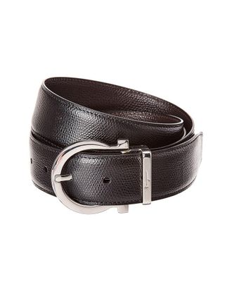 Ferragamo Ferragamo Gancini Reversible & Adjustable Leather Belt