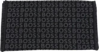 HUGO BOSS Tadic Sjaal - unisex - Wintersjaals - Zwart - ONE Size - Accessoires