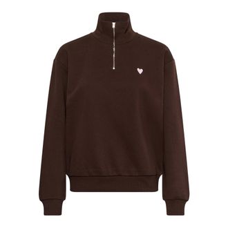 Kaffe Felpa - - Sweatshirts & Hoodies - Donna - Marrone - L
