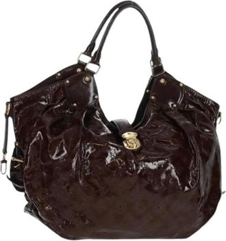 Louis Vuitton Pre-owned Shoulder Bags, female, Brown, Size: ONE SIZE Pre-owned Leather Shoulder Bag