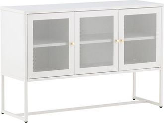 VE DESIGN Sideboard Malla 3-türig, 120 x 80 cm, Weiss