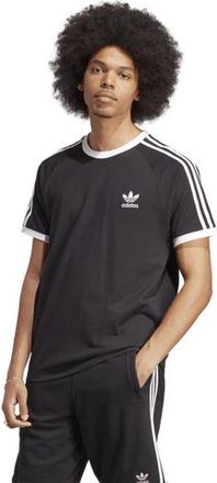 adidas Mens adidas Originals Adicolor Classics 3-Stripes T-Shirt - Black/White Size XXL