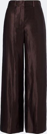 Joseph Jnane linen and silk wide-leg pants