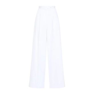 Givenchy Dames, Broeken, Wit, Maat: 2XS Katoen