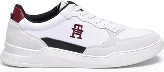 Tommy Hilfiger White Clean Elevated Cupsole Sneakers