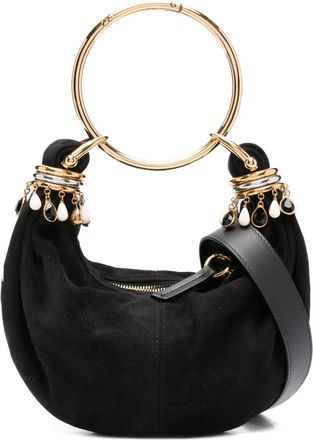 Chlo&eacute; Bracelet su&egrave;de minitas - Zwart
