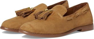 Franco Sarto Hartlie Womens Flat Shoes Warm Camel Brown : 8.5 M, Leather/Suede