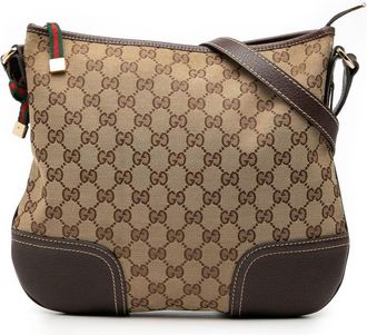 Gucci Pre-owned Gucci GG Canvas Web Princy Crossbody Ladies E24PDB7N59PI5BKI