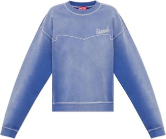 Diesel Donna, Felpe, Blu, M, new