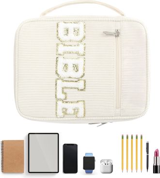 Generic Bible Protective Cover, Bag for Carrying Bibles - Diary Pen for Women Men Children Work School College Study Travel Teacher and Church