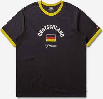 Levi's Men s Deutschland Ringer T-Shirt Black