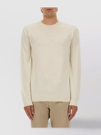HUGO BOSS lightweight knit round neck sweater