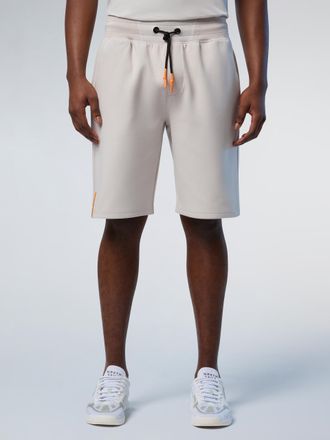 North Sails Mens Sweat shorts Interlock - Grey - Size Medium