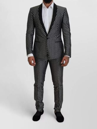 Dolce & Gabbana silk slim-fit tuxedo suit