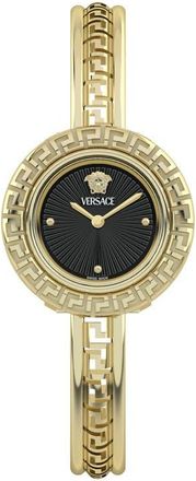 Versace Greca Pendant Bracelet Watch, 28mm in Ip Yellow Gold at Nordstrom