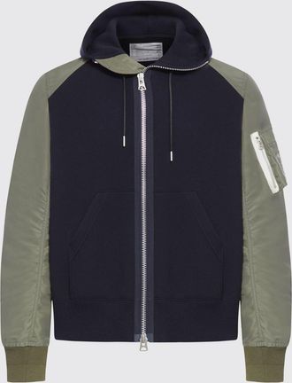 sacai Felpa con cappuccio Sacai in misto cotone