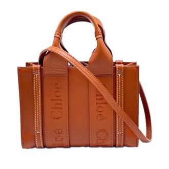 VBC Casa Brown Leather Tote Bag (Pre-Owned)