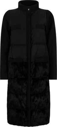 Moorer Cappotto Lungo Imbottito - - Coats - Donna - Nero - S