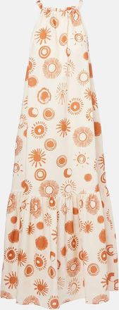 Asceno Abito lungo Ibiza in cotone e lino