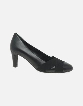 Gabor Womens Embassy Womens Court Shoes - Black - Size: 6.5