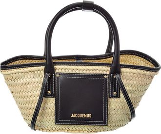 Jacquemus Le Petit Panier Leather Tote
