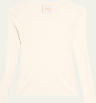 TWP Ribbed Wool Pullover