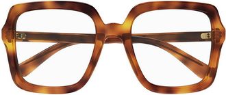Gucci GG1318O002 Square Full Rim Eyeglasses - Brown