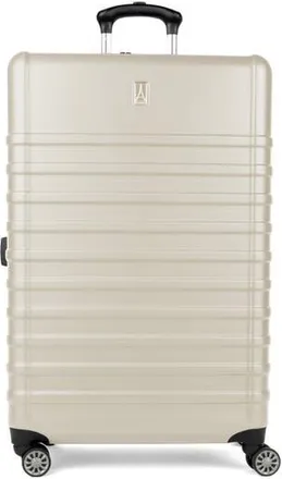 Travelpro Rollmaster Lite 2 28-Inch Expandable Large Checked Hardside Spinner Luggage in White Matte at Nordstrom Rack