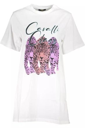 Cavalli Jaguar Print T-shirt Ca21217